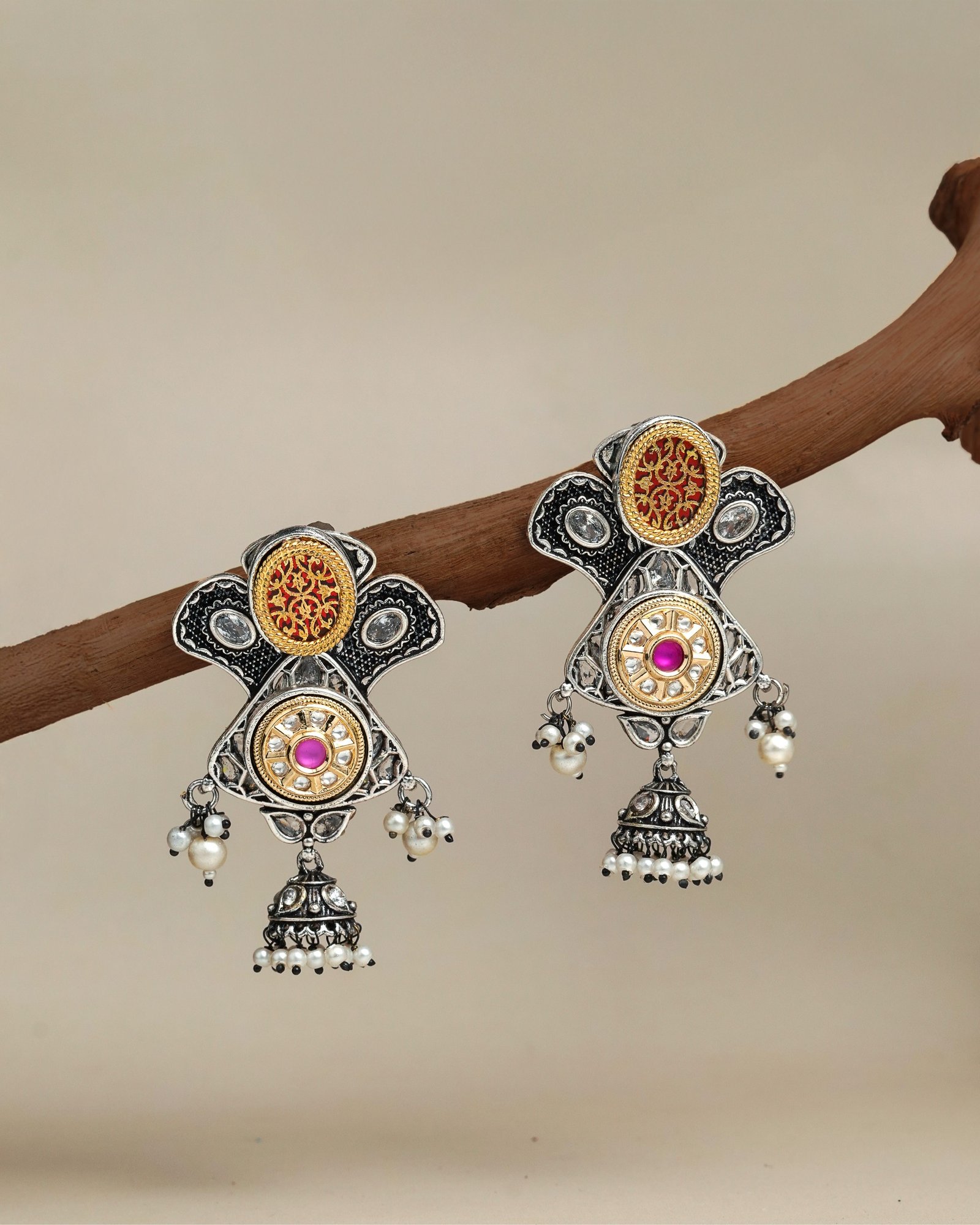 Royal Blossom Jhumka