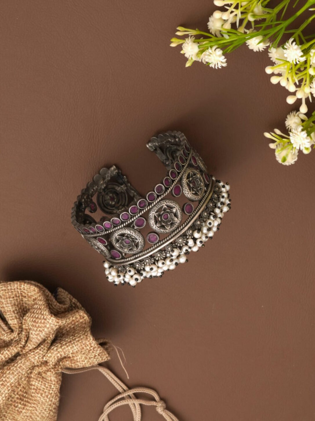 Rustic Oxidised Kada