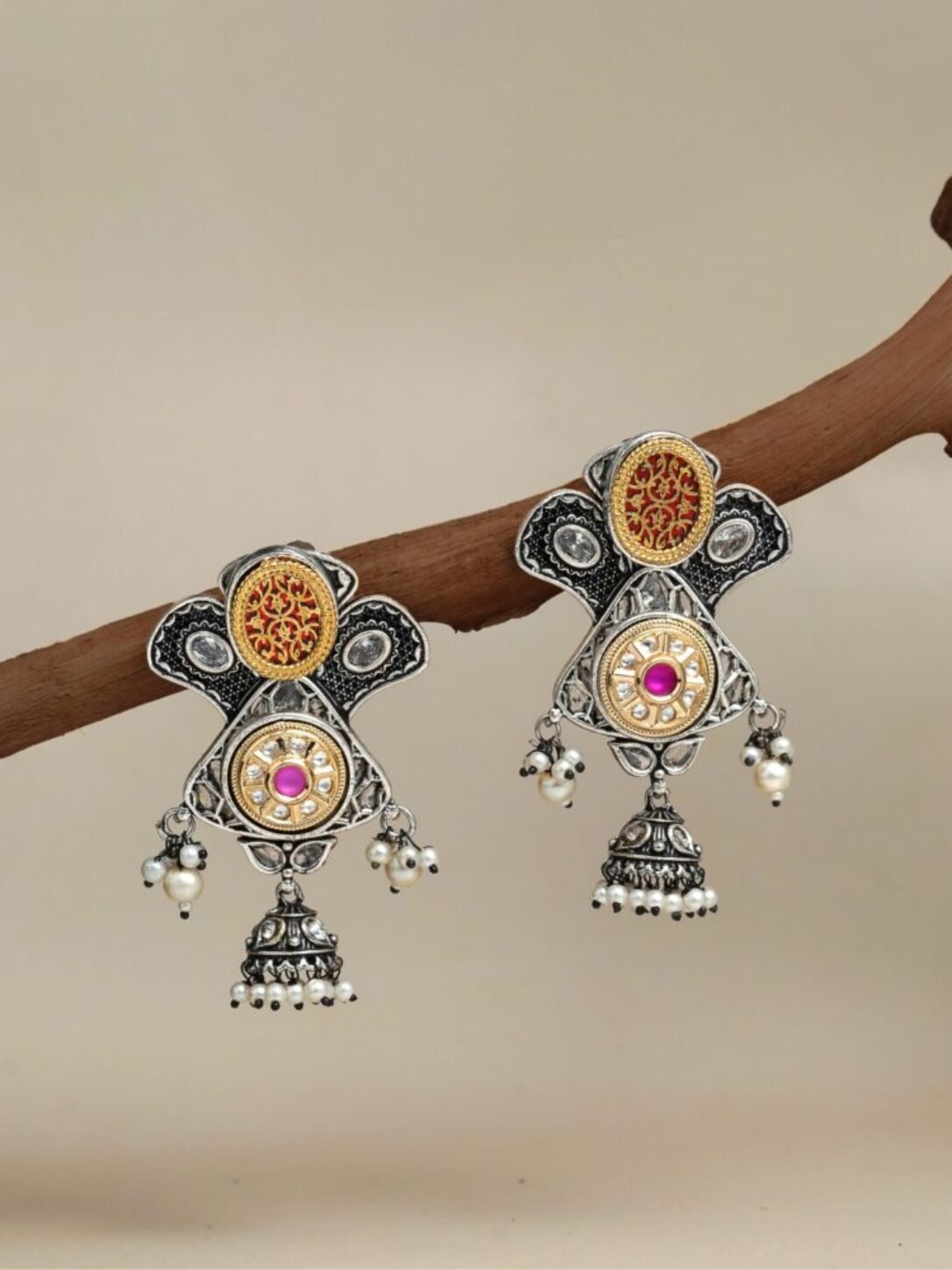 Royal Blossom Jhumka