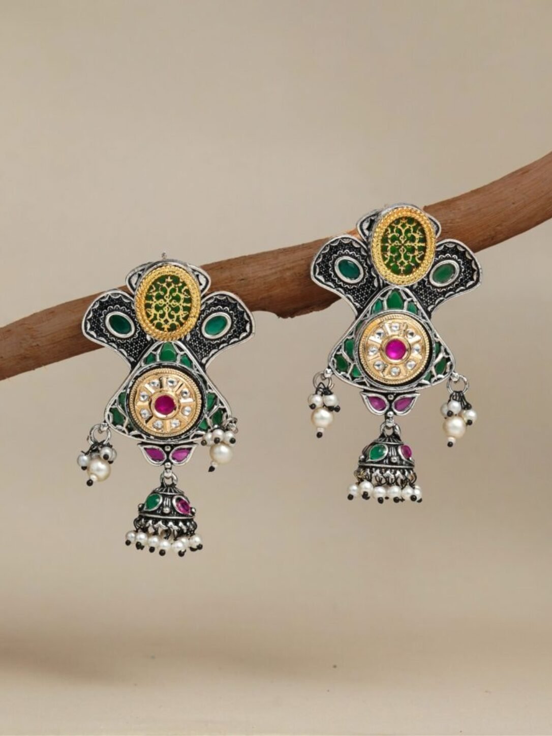 Emerald Royal Jhumka